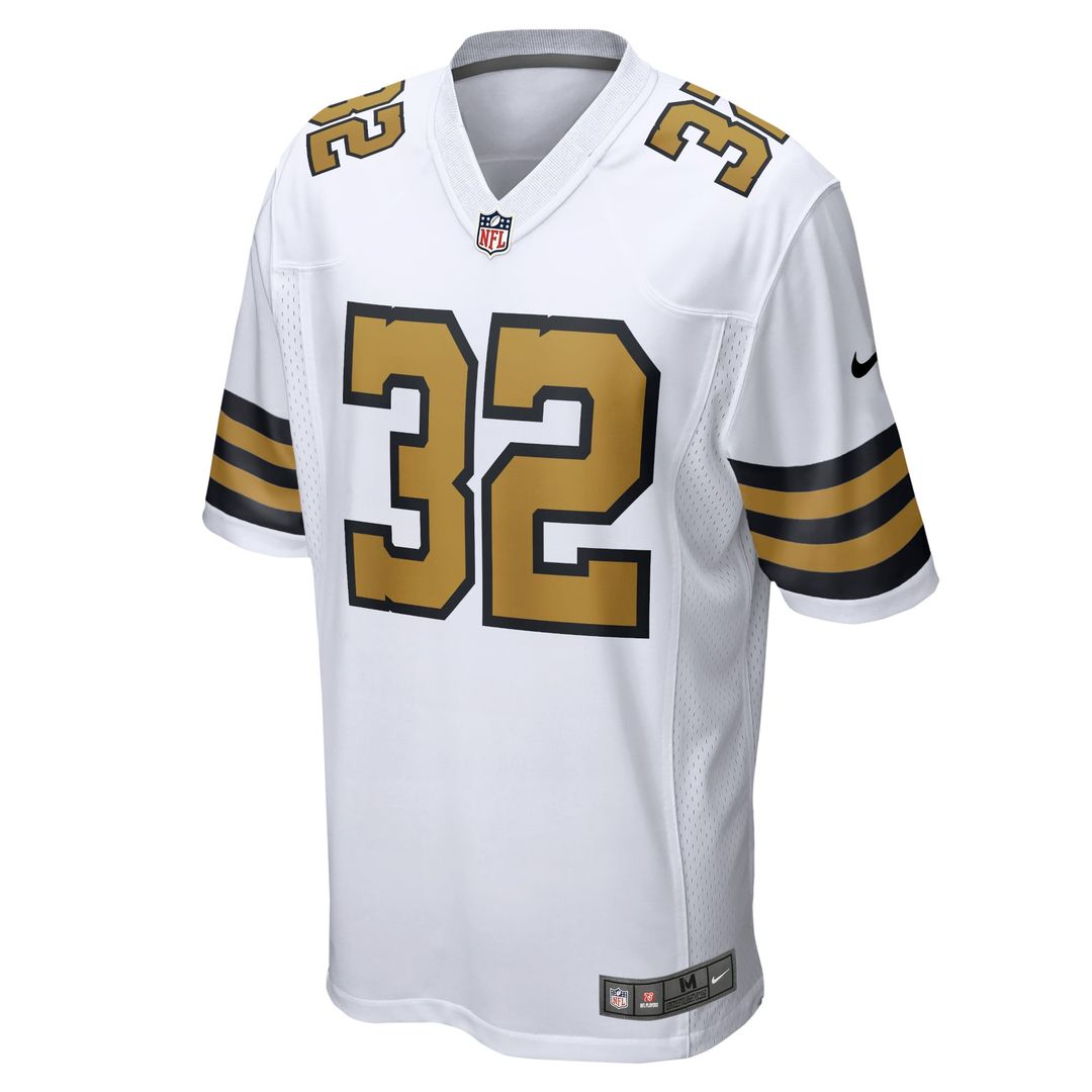 New Orleans Saints Tyrann Mathieu Nike White Alternate Game Jersey product image 5, provided for visual reference and