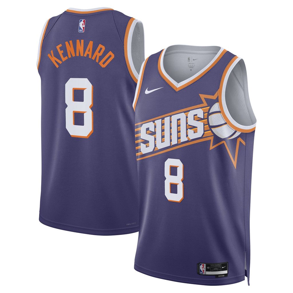 Phoenix Suns Nike Icon Edition Swingman Jersey - Purple - Luke Kennard - Unisex product image 1, provided for visual