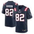New England Patriots Eli Raridon Nike Navy Team Game Jersey product image 1, provided for visual reference and product