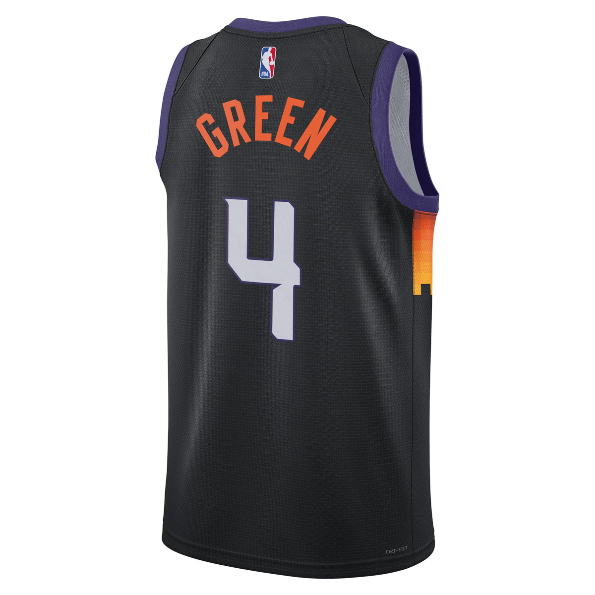 Phoenix Suns Nike 2025/26 City Edition Swingman Jersey - Black - Jalen Green - Unisex product image 4, provided for visual