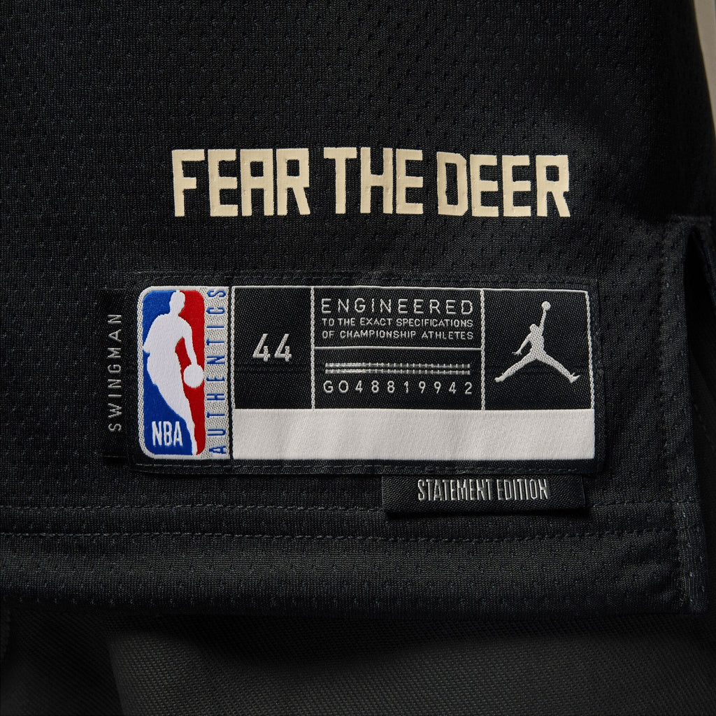 Milwaukee Bucks NBA Statement Swingman Jersey - Giannis Antetokounmpo product image 6, provided for visual reference and