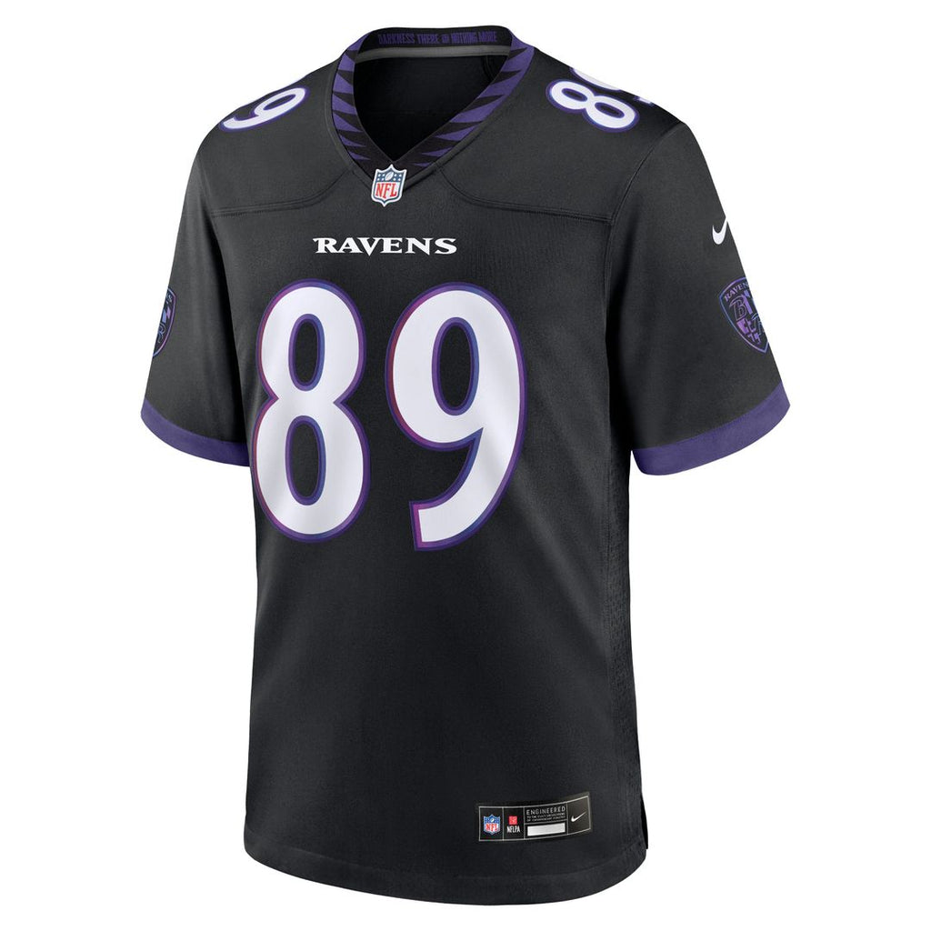 Baltimore Ravens Mark Andrews Nike Black Alternate Game Jersey product image 5, provided for visual reference and product