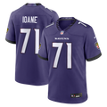 Baltimore Ravens Olaivavega Ioane Nike Purple Team Game Jersey product image 1, provided for visual reference and product