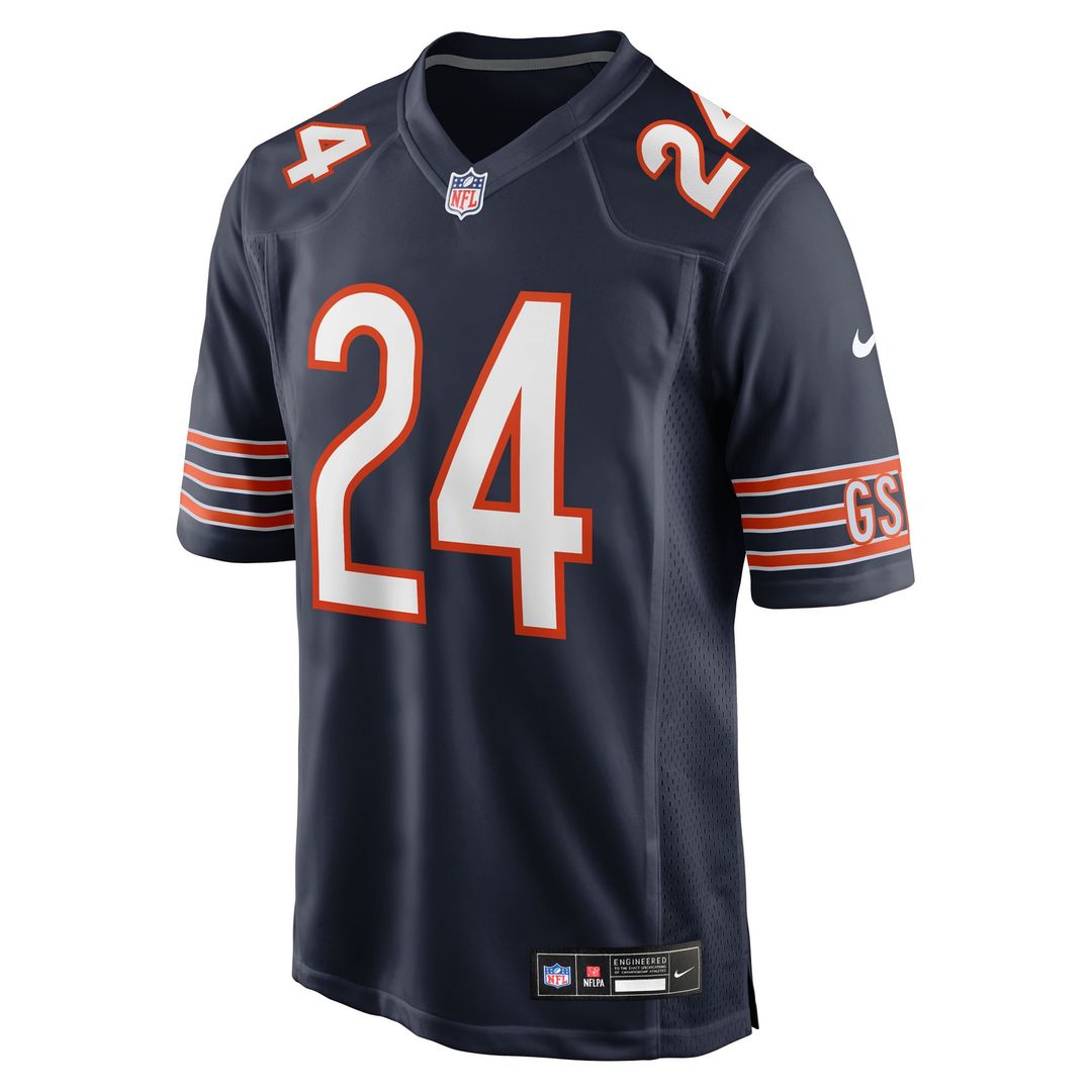 Chicago Bears Nick McCloud Nike Navy Team Game Jersey product image 2, provided for visual reference and product detail