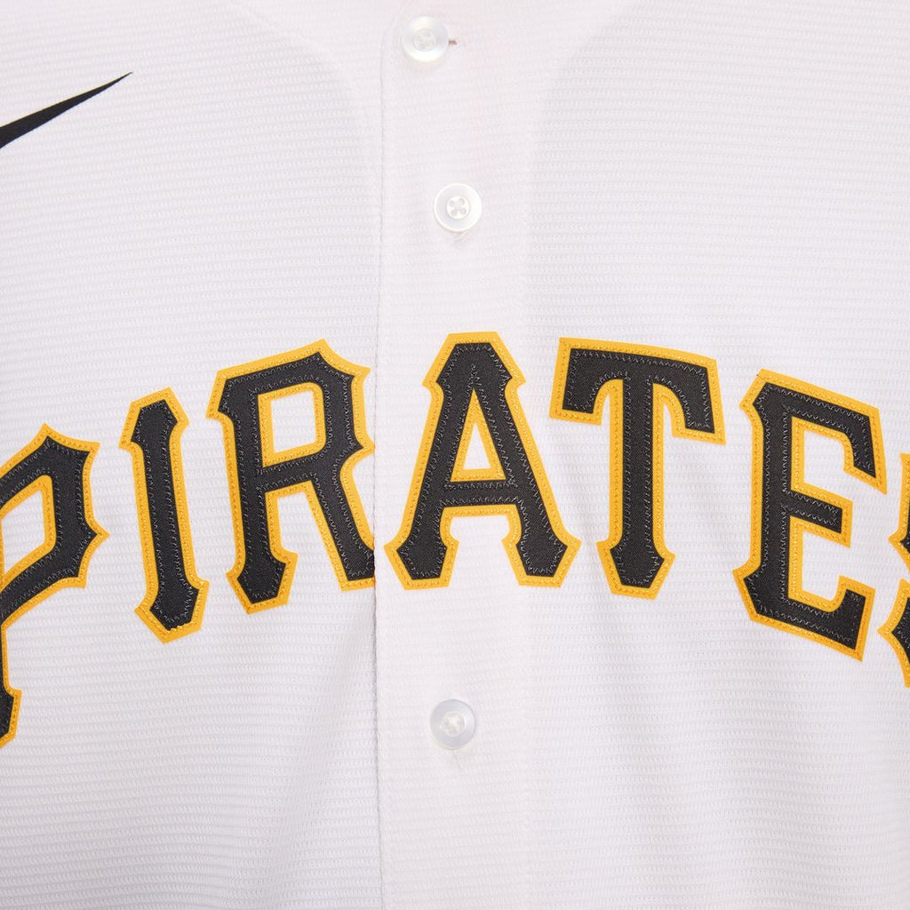 Pittsburgh Pirates Paul Skenes Nike White Home Replica Player Jersey product image 11, provided for visual reference and