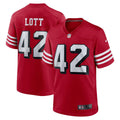 San Francisco 49ers Ronnie Lott Nike Scarlet Retired Player Alternate Game Jersey product image 1, provided for visual