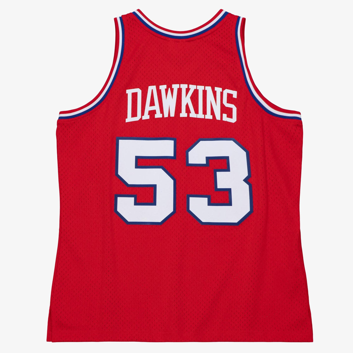 Philadelphia 76ers Mitchell & Ness Darryl Dawkins 1979 Dark Authentic Jersey - University Red product image 4, provided for