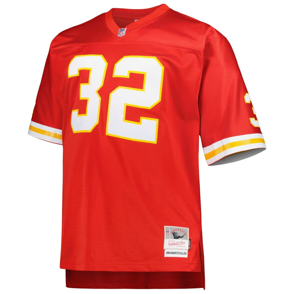 Kansas City Chiefs Marcus Allen Mitchell & Ness Red Big & Tall 1994 Retired Player Replica Jersey product image 2, provided