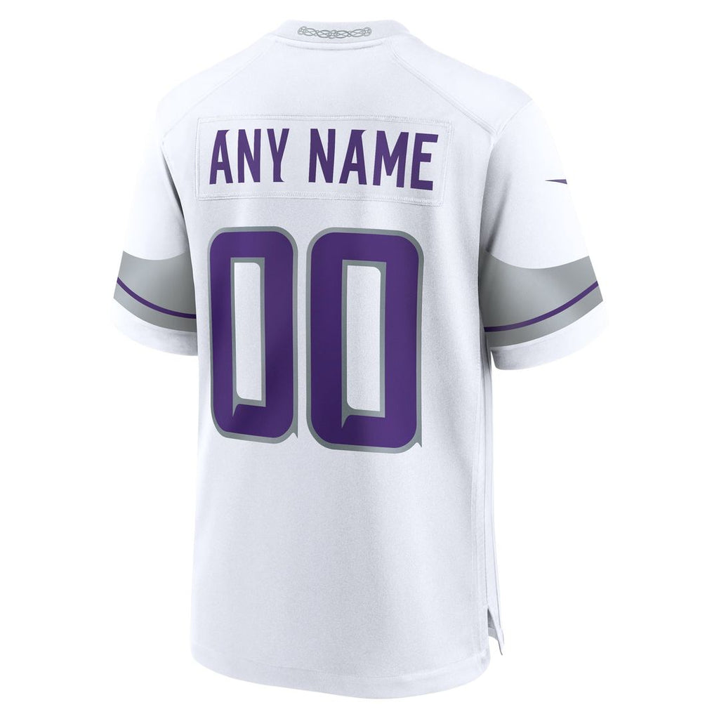 Minnesota Vikings Nike Purple Classic Custom Game Jersey product image 15, provided for visual reference and product detail