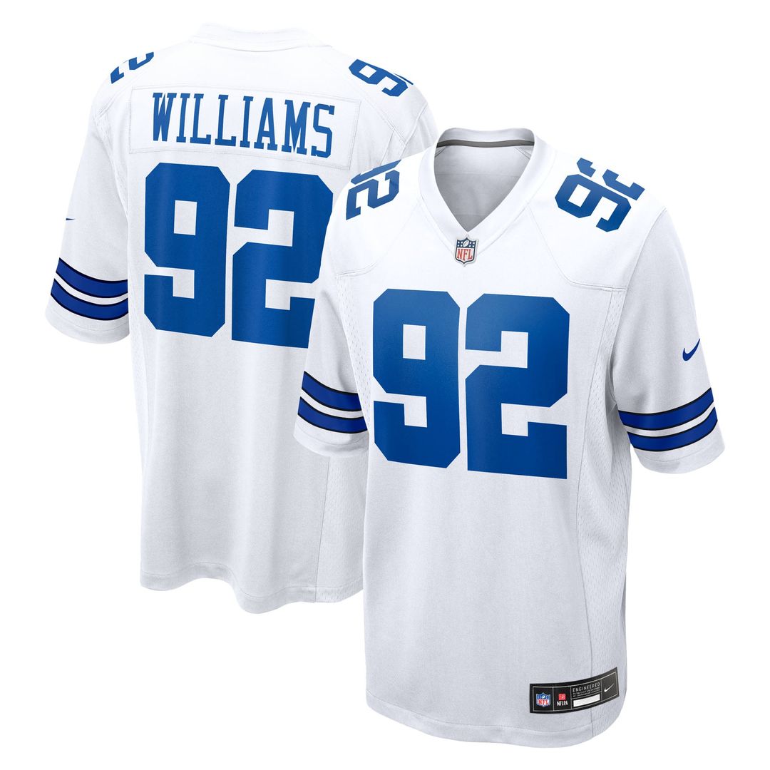 Dallas Cowboys Quinnen Williams Nike Navy Team Game Jersey product image 19, provided for visual reference and product