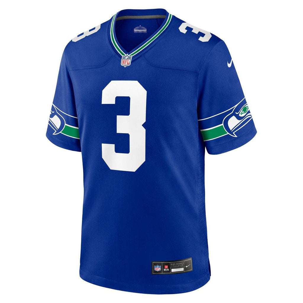 Seattle Seahawks Nick Emmanwori Nike Royal Alternate Game Player Jersey product image 5, provided for visual reference and