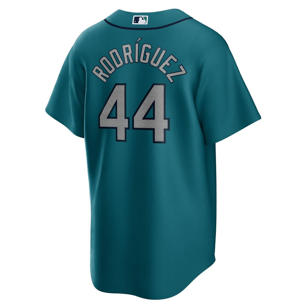 Seattle Mariners Julio Rodríguez Nike Teal Official Replica Player Jersey product image 3, provided for visual reference and