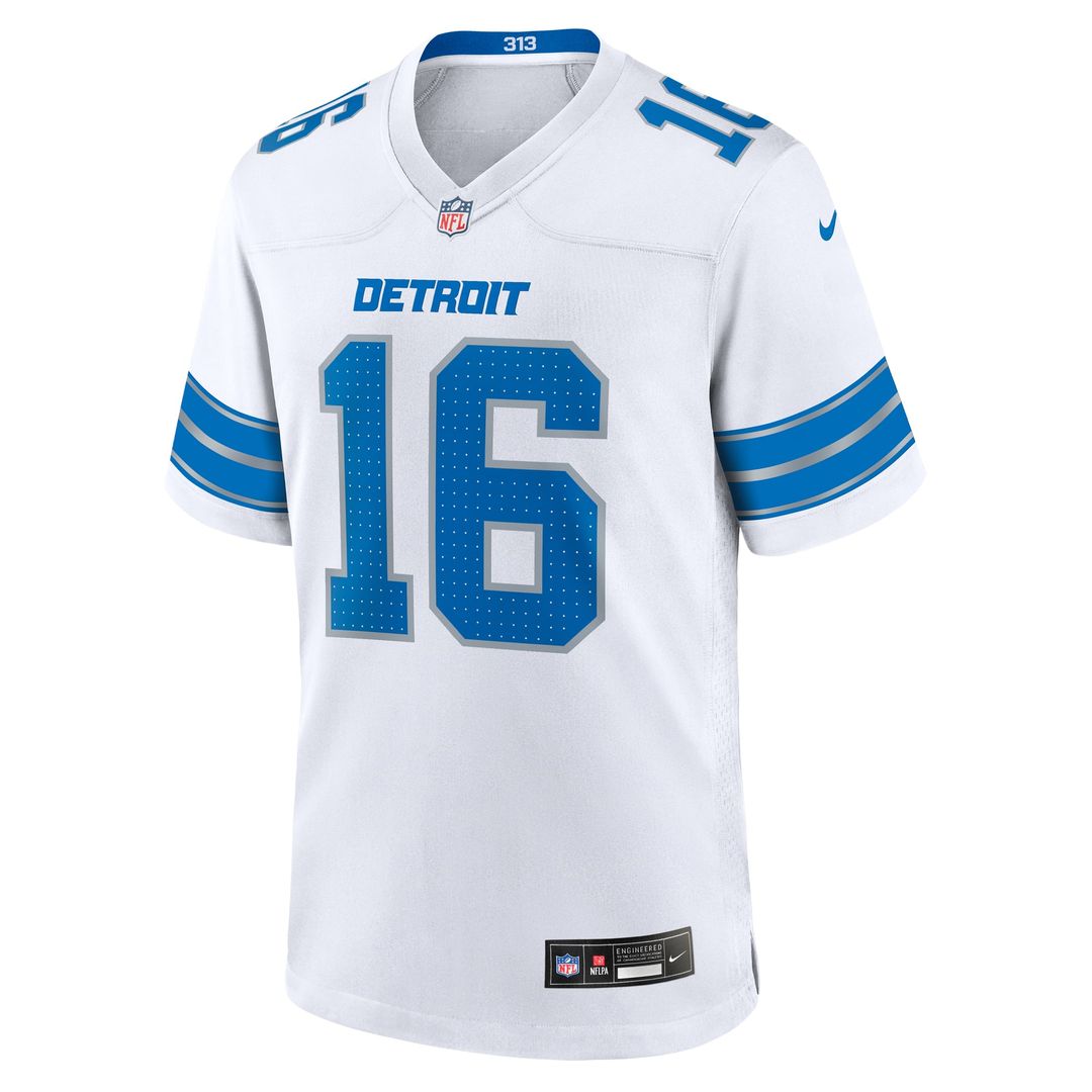 Detroit Lions Jared Goff Nike Black 2nd Alternate Game Jersey product image 27, provided for visual reference and product