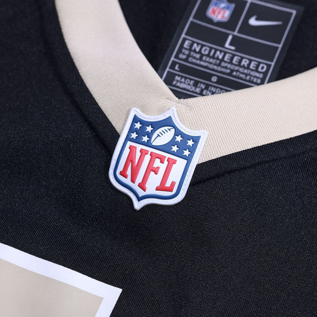 New Orleans Saints Chase Young Nike Black Game Jersey product image 4, provided for visual reference and product detail