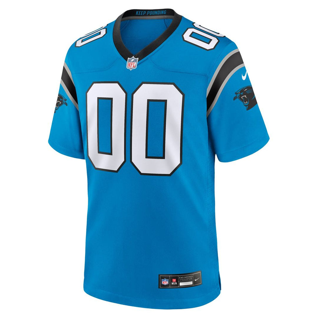 Carolina Panthers Nike Blue Alternate Custom Game Jersey product image 8, provided for visual reference and product detail