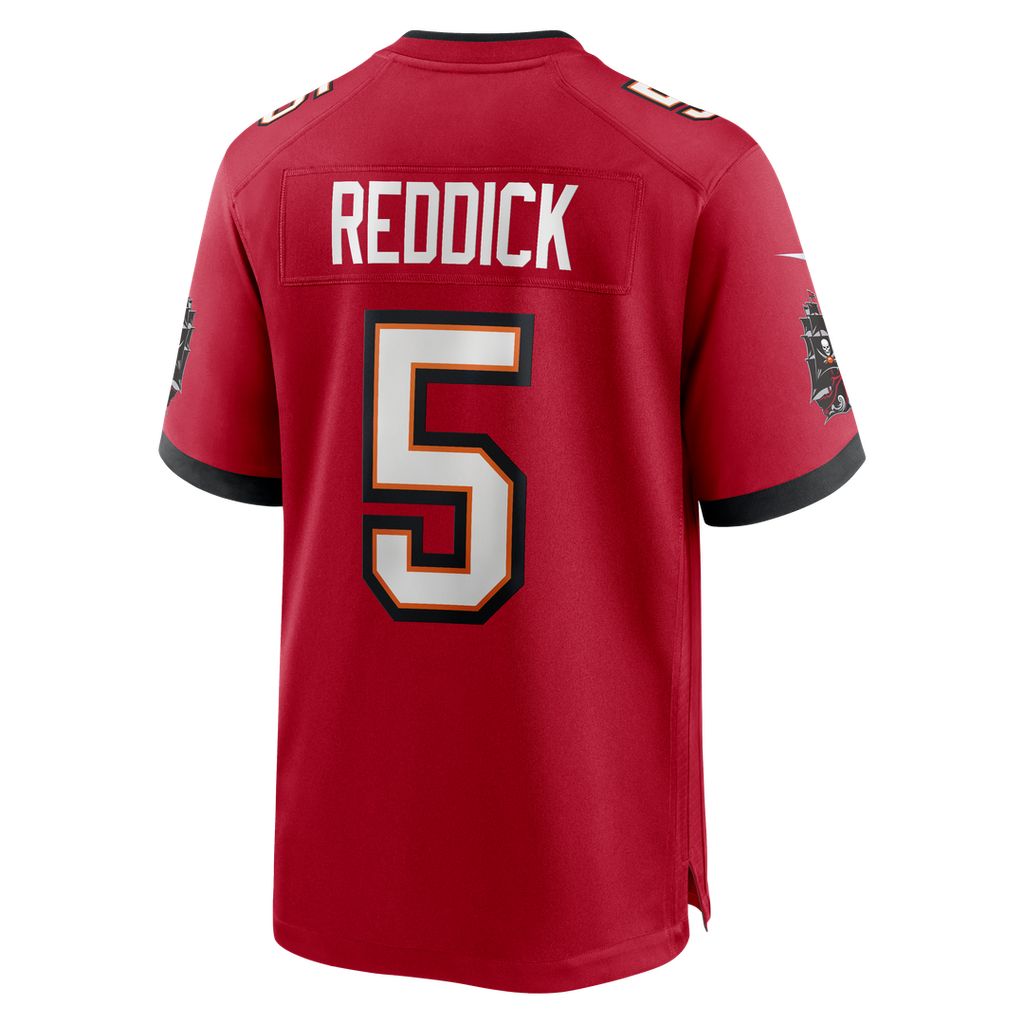 Tampa Bay Buccaneers Haason Reddick Nike Red Team Game Jersey product image 3, provided for visual reference and product
