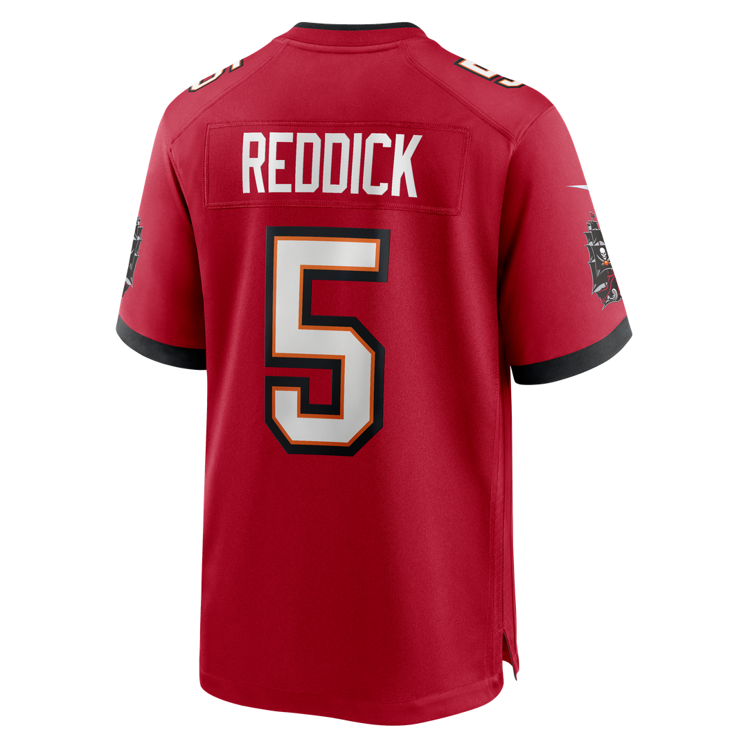 Tampa Bay Buccaneers Haason Reddick Nike Red Team Game Jersey product image 3, provided for visual reference and product