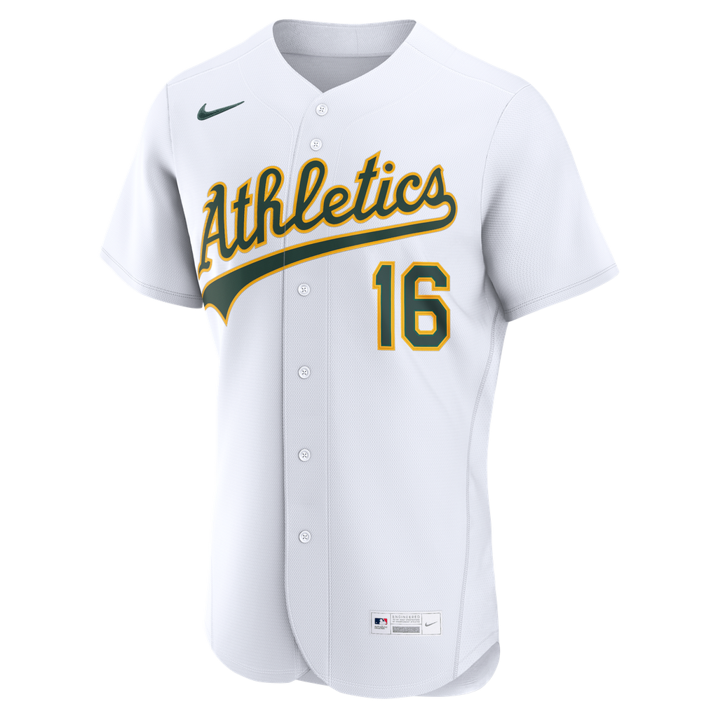 Athletics Nick Kurtz Nike White MLB Awards Authentic Jersey product image 2, provided for visual reference and product