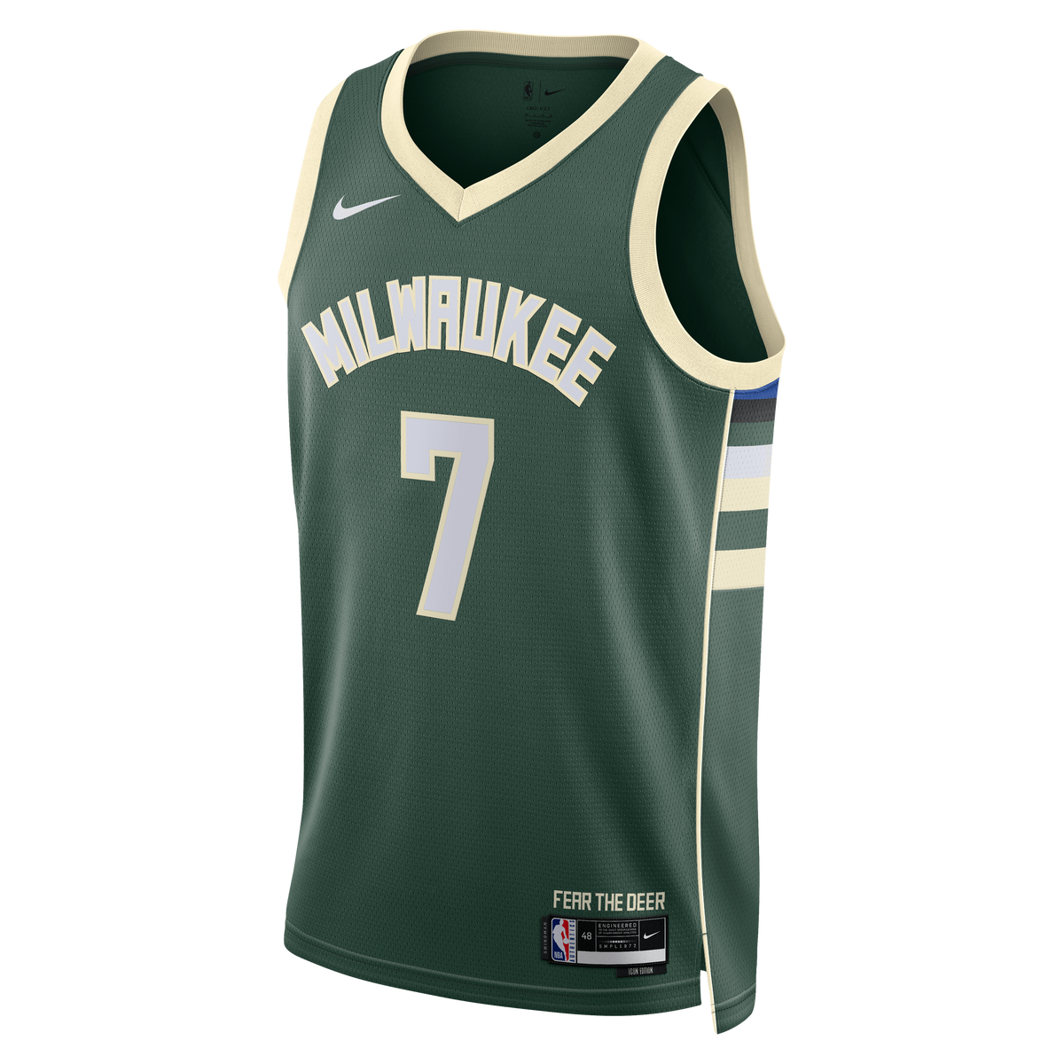 Milwaukee Bucks Nike Icon Edition Swingman Jersey - Hunter product image 3