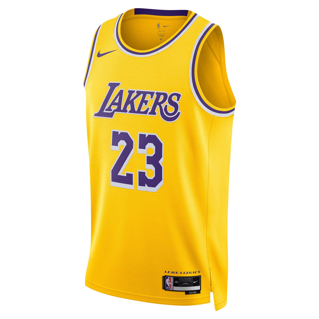 Los Angeles Lakers Nike Icon Swingman Jersey - Lebron James product image 3