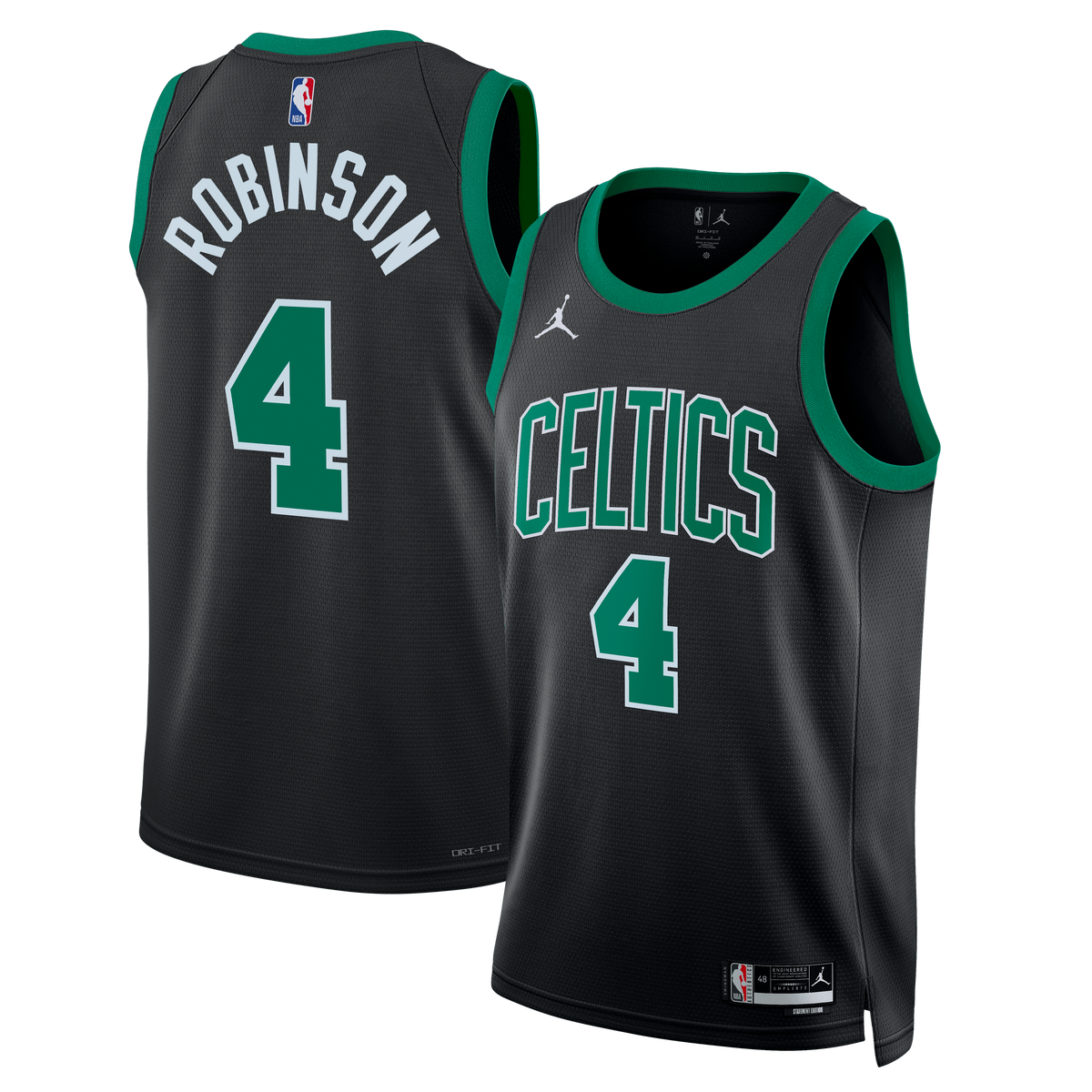 Boston Celtics Jordan Brand Statement Edition Swingman Jersey - Black - Mitchell Robinson - Unisex product image 1, provided