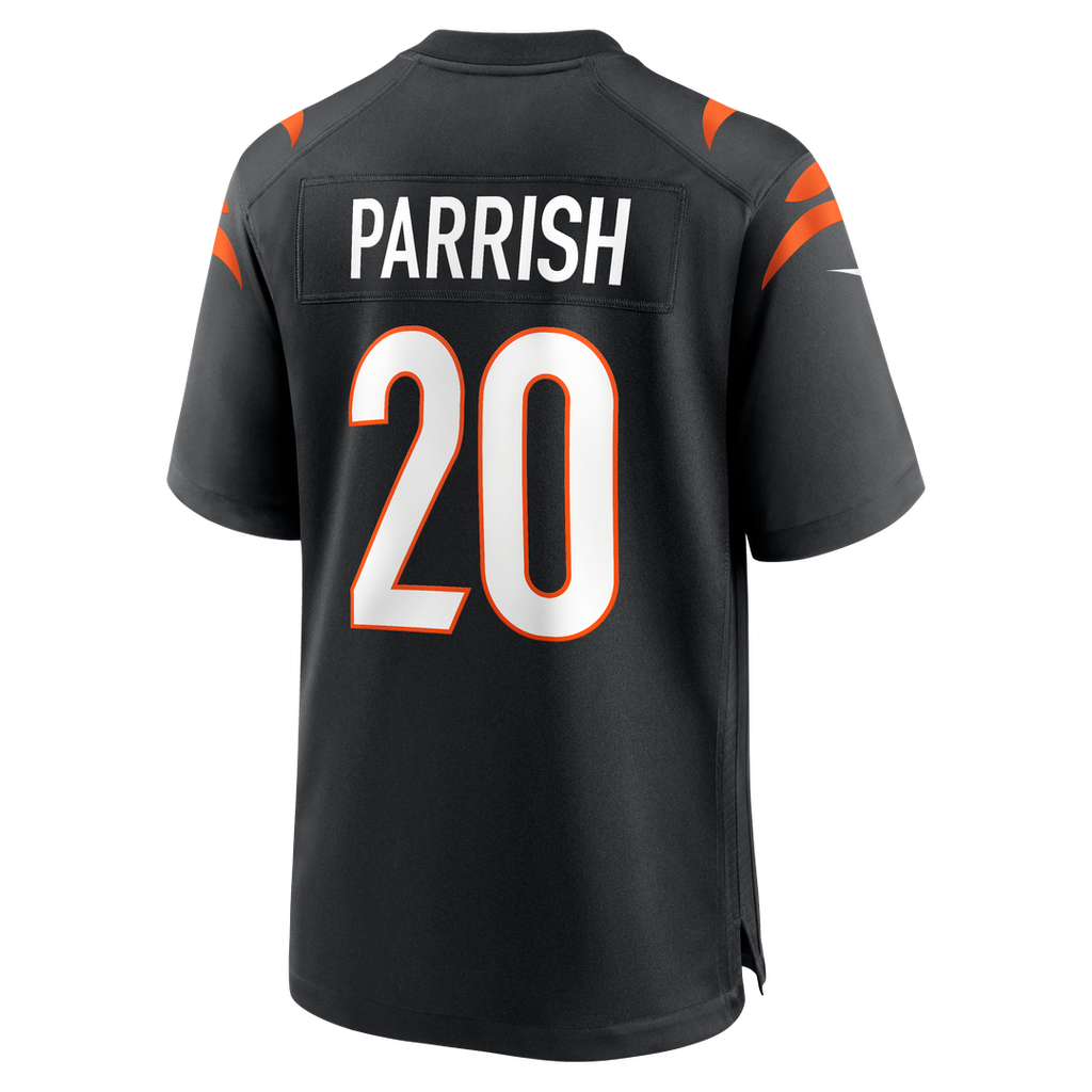Cincinnati Bengals Lemar Parrish Nike Black Team Retired Game Jersey product image 3, provided for visual reference and