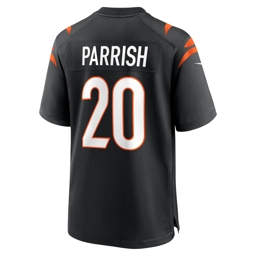 Cincinnati Bengals Lemar Parrish Nike Black Team Retired Game Jersey product image 3, provided for visual reference and