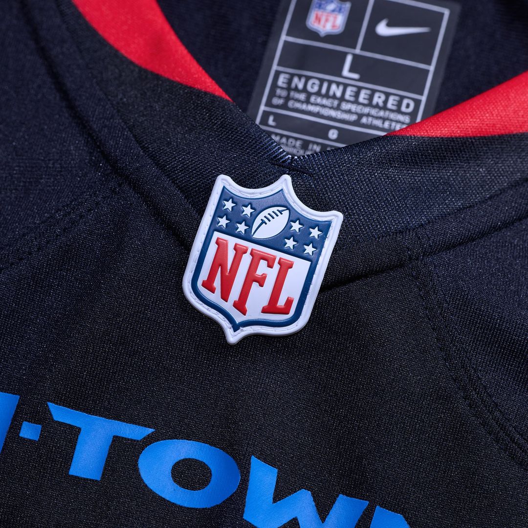 Houston Texans Nico Collins Nike Navy 2nd Alternate Game Jersey product image 4, provided for visual reference and product
