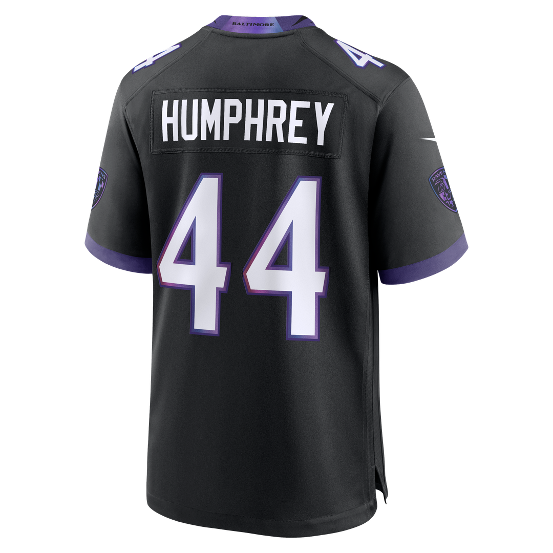 Baltimore Ravens Marlon Humphrey Nike Purple Team Game Jersey product image 33, provided for visual reference and product