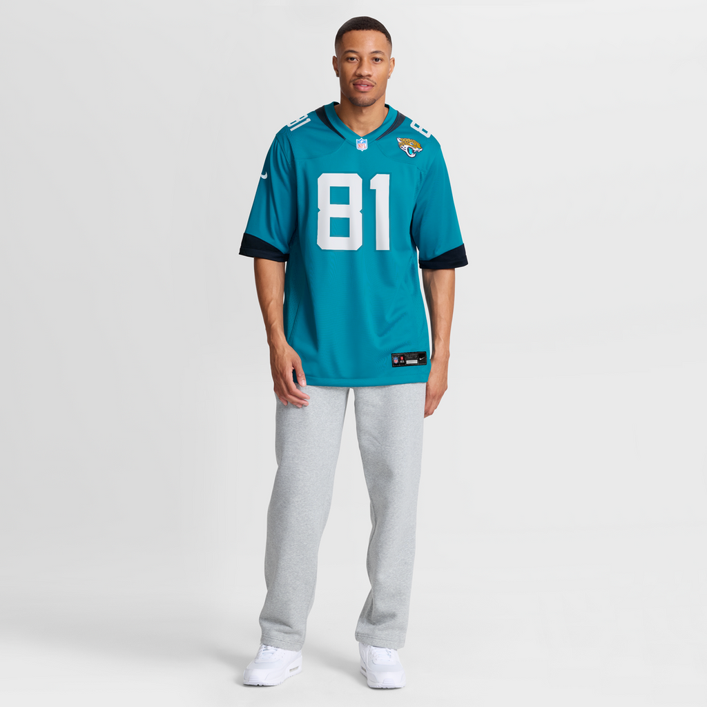 Jacksonville Jaguars R. Jay Soward Nike Teal Retired Player Team Game Jersey product image 7, provided for visual reference