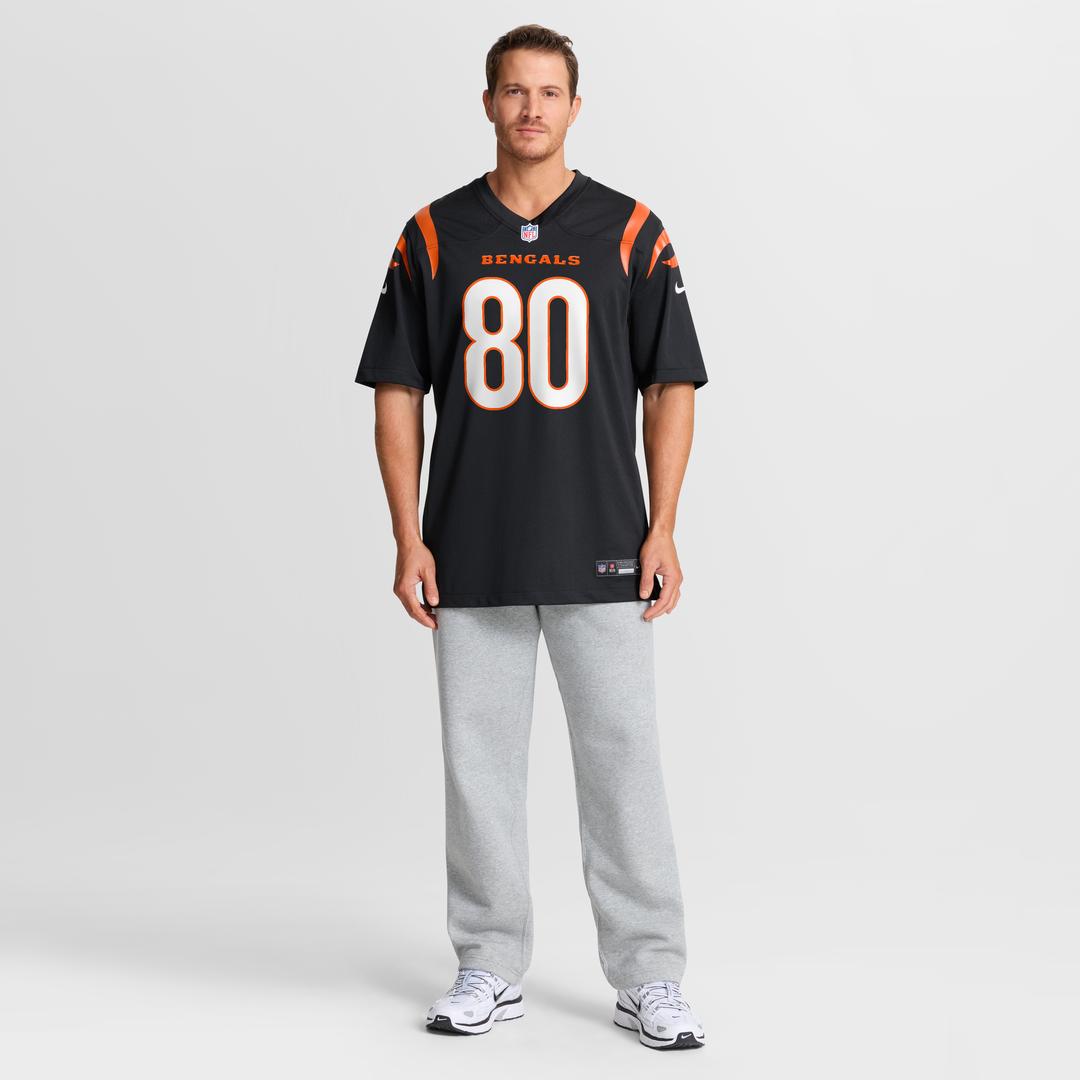 Cincinnati Bengals Andrei Iosivas Nike Black Team Game Jersey product image 7, provided for visual reference and product