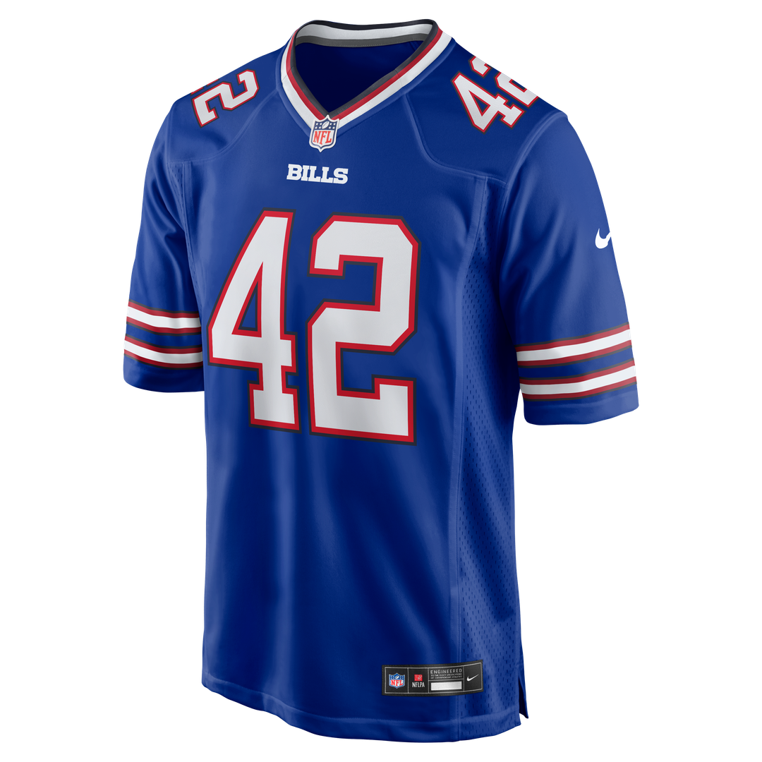Buffalo Bills Dorian Williams Nike Royal Home Game Jersey product image 2, provided for visual reference and product detail