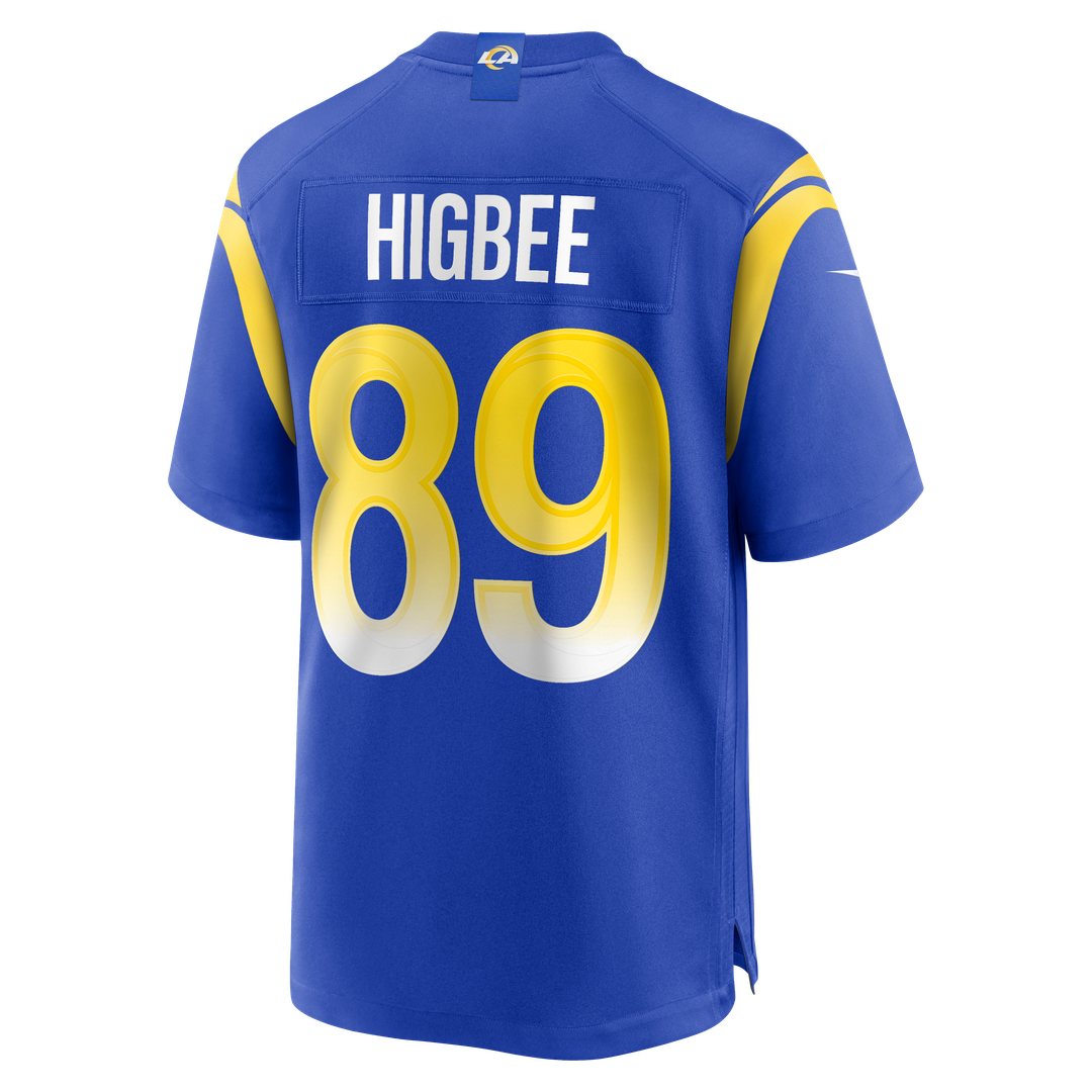 Los Angeles Rams Tyler Higbee Nike Royal Game Player Jersey product image 3, provided for visual reference and product