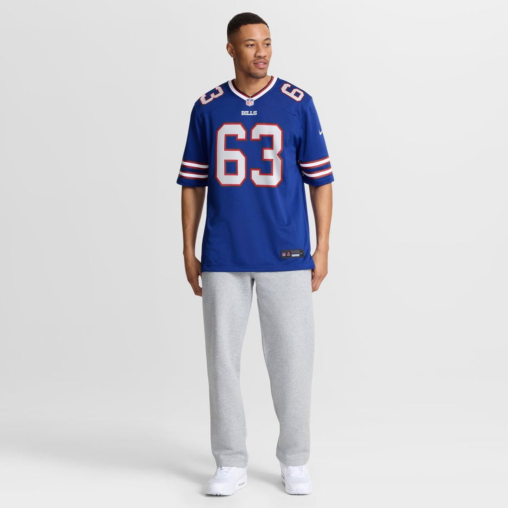 Buffalo Bills Austin Corbett Nike Royal Team Game Jersey product image 4, provided for visual reference and product detail