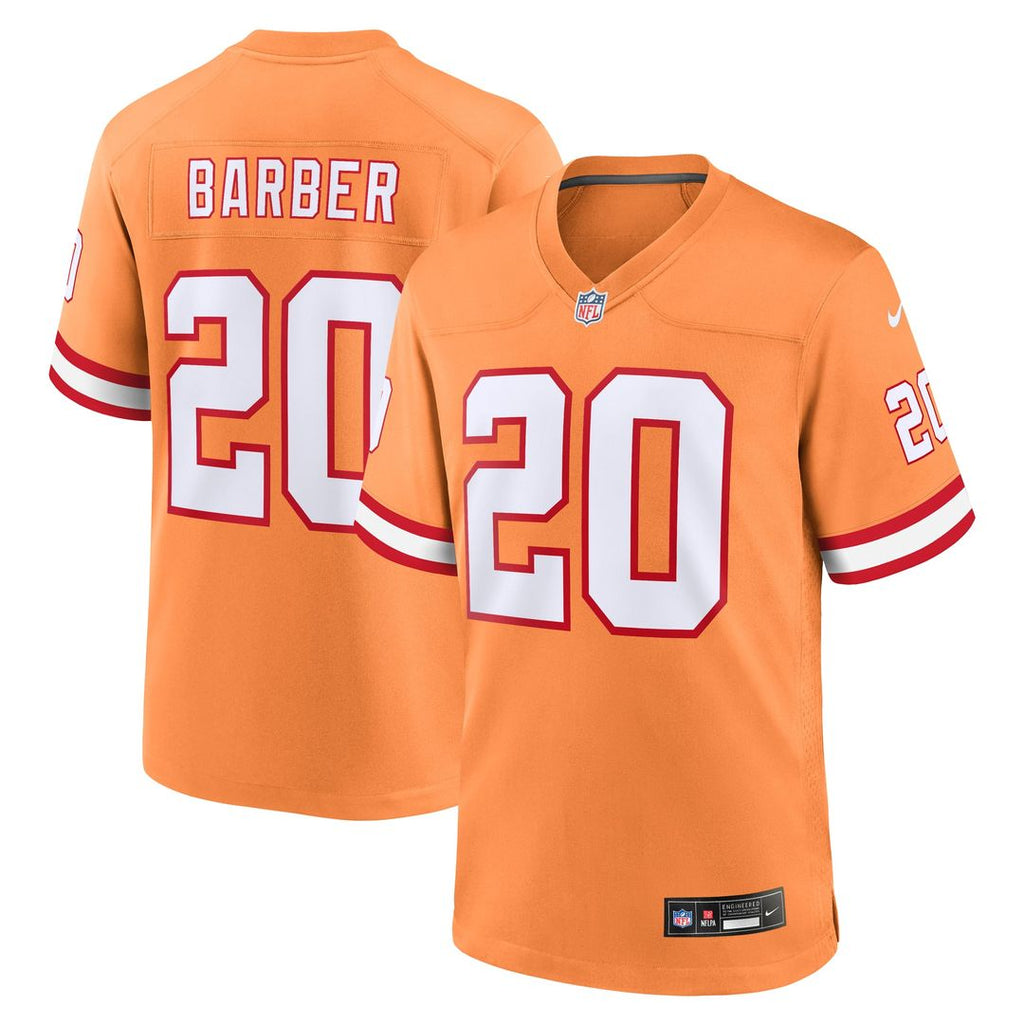 Tampa Bay Buccaneers Ronde Barber Nike Orange Retired Player Alternate Game Jersey product image 1, provided for visual
