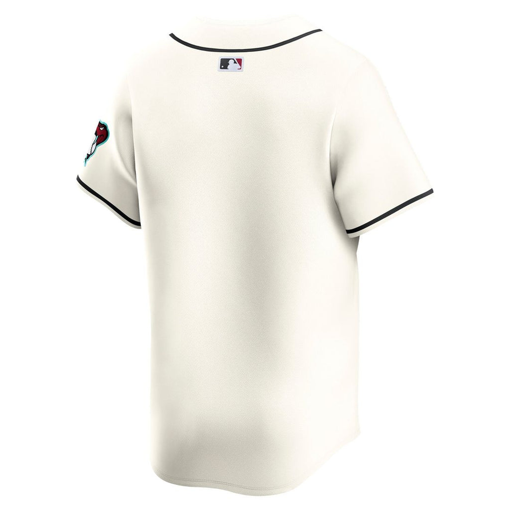 Arizona Diamondbacks Nike White Home Limited Jersey product image 3, provided for visual reference and product detail review