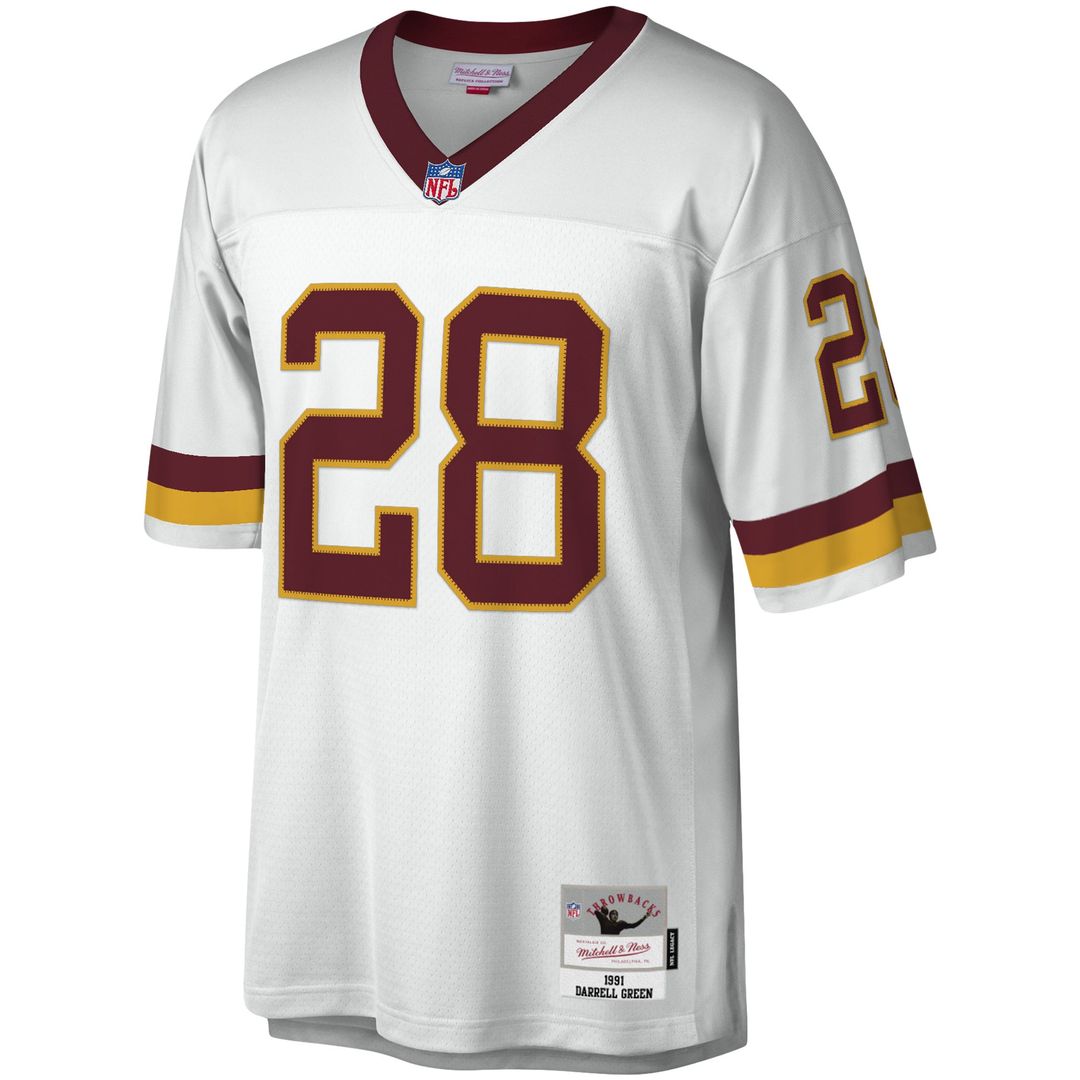 Washington Football Team Darrell Green Mitchell & Ness White Legacy Replica Jersey product image 2, provided for visual