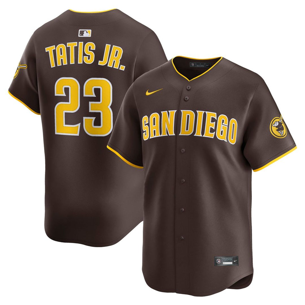 San Diego Padres Fernando Tatis Jr. Nike Khaki Alternate Limited Player Jersey product image 21, provided for visual