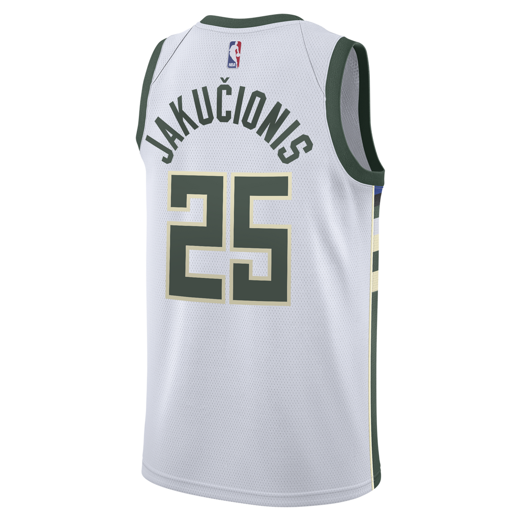Milwaukee Bucks Nike Association Edition Swingman Jersey product image 4