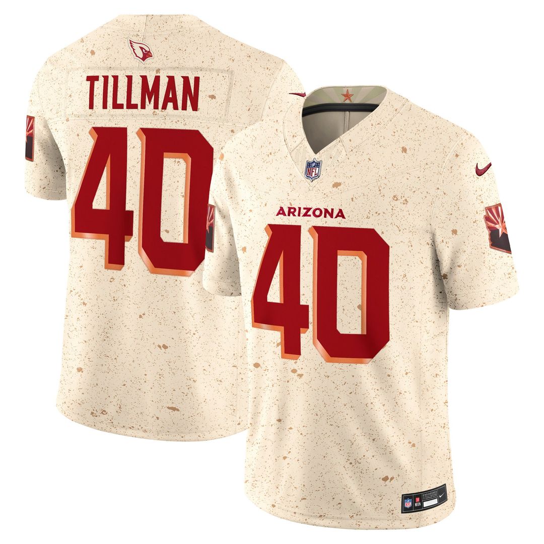 Arizona Cardinals Pat Tillman Nike Natural Rivalries Collection Stitched Limited Jersey product image 1, provided for visual