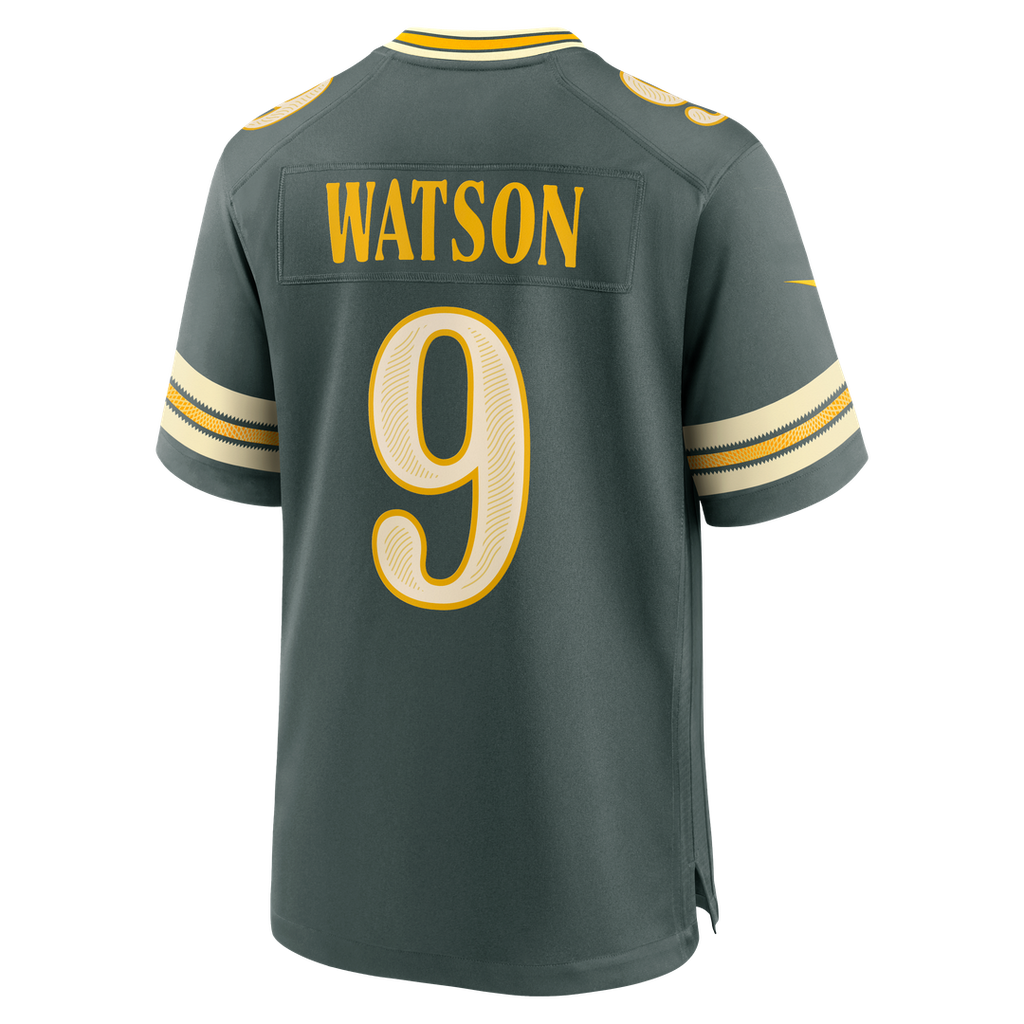 Green Bay Packers Christian Watson Nike Green 2026 Rivalries Collection Game Jersey product image 3, provided for visual