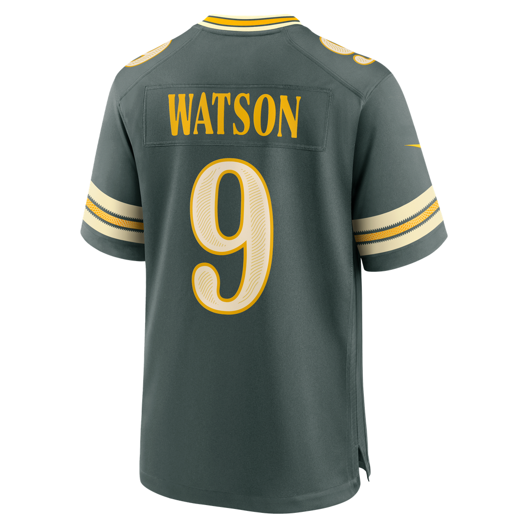 Green Bay Packers Christian Watson Nike Green 2026 Rivalries Collection Game Jersey product image 3, provided for visual