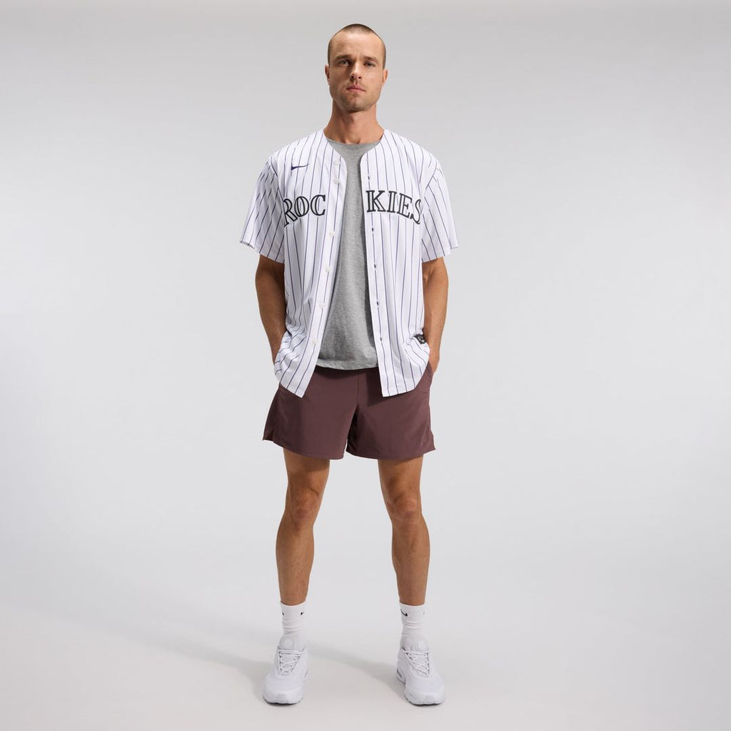 Colorado Rockies Nike White Home Replica Team Jersey product image 3, provided for visual reference and product detail review