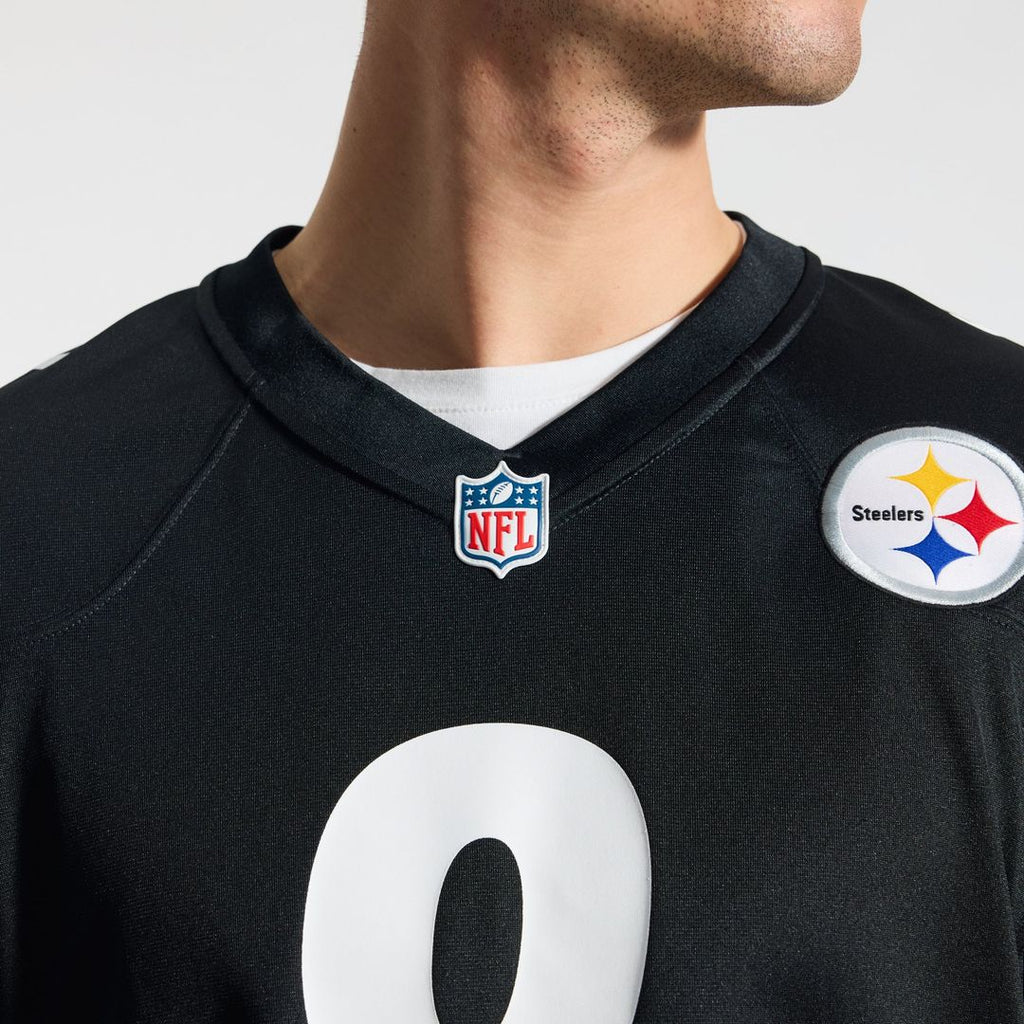 Pittsburgh Steelers Aaron Rodgers Nike Black Game Jersey product image 9, provided for visual reference and product detail
