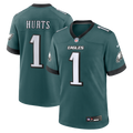 Philadelphia Eagles Jalen Hurts Nike Midnight Green Team Game Jersey product image 1, provided for visual reference and