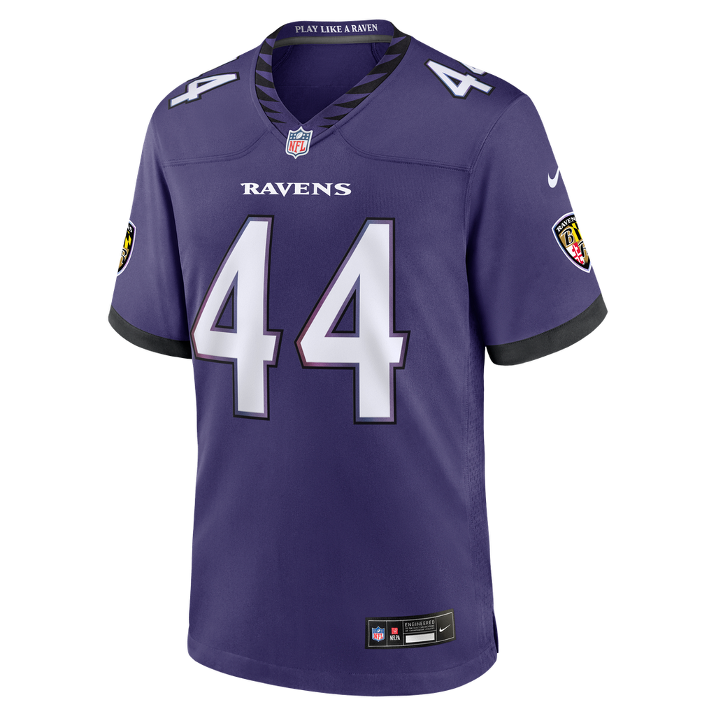 Baltimore Ravens Marlon Humphrey Nike Purple Team Game Jersey product image 19, provided for visual reference and product