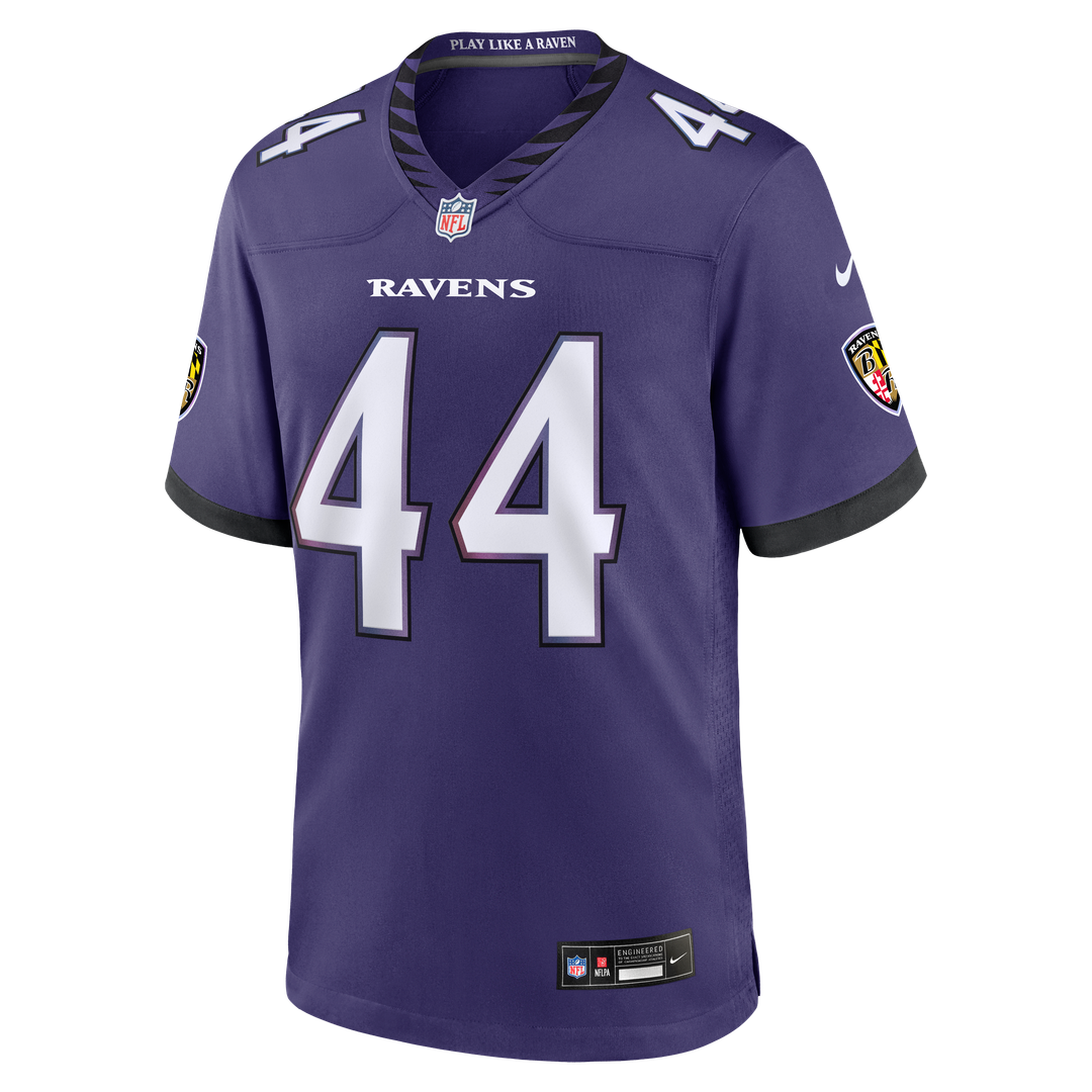 Baltimore Ravens Marlon Humphrey Nike Black Alternate Game Jersey product image 28, provided for visual reference and