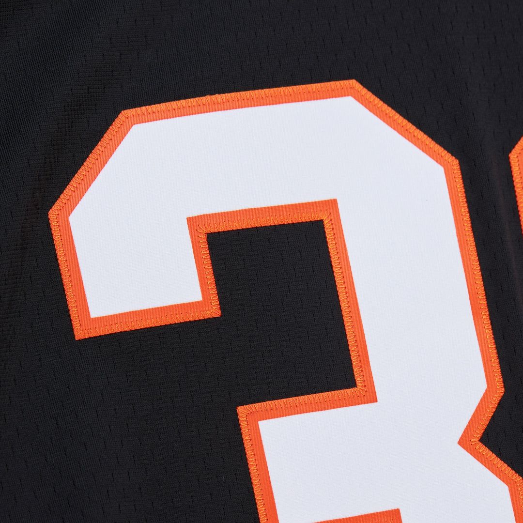 Cincinnati Bengals Ickey Woods Mitchell & Ness Black 1988 Legacy Replica Jersey product image 4, provided for visual