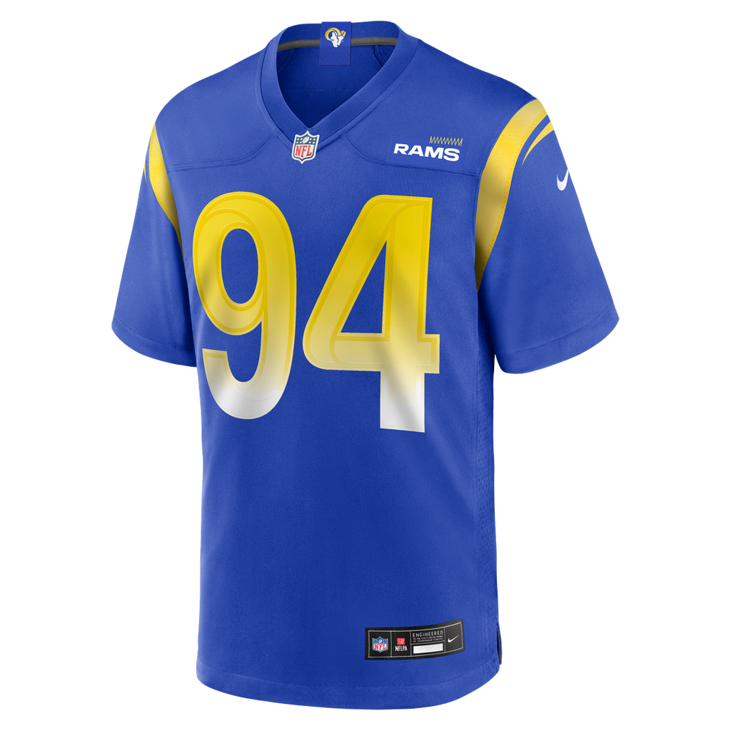 Los Angeles Rams Desjuan Johnson Nike Royal Home Game Jersey product image 2, provided for visual reference and product