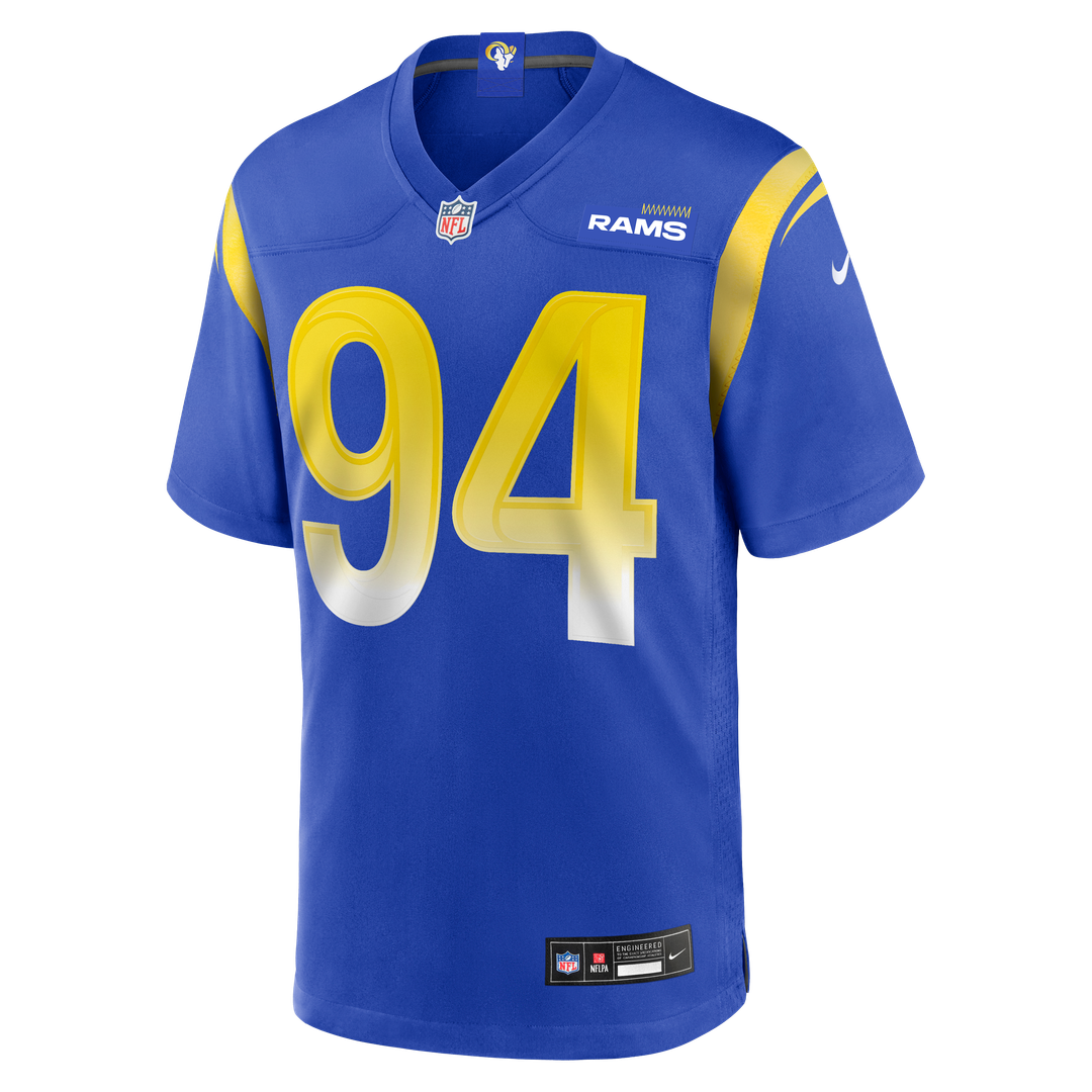 Los Angeles Rams Desjuan Johnson Nike Royal Home Game Jersey product image 2, provided for visual reference and product